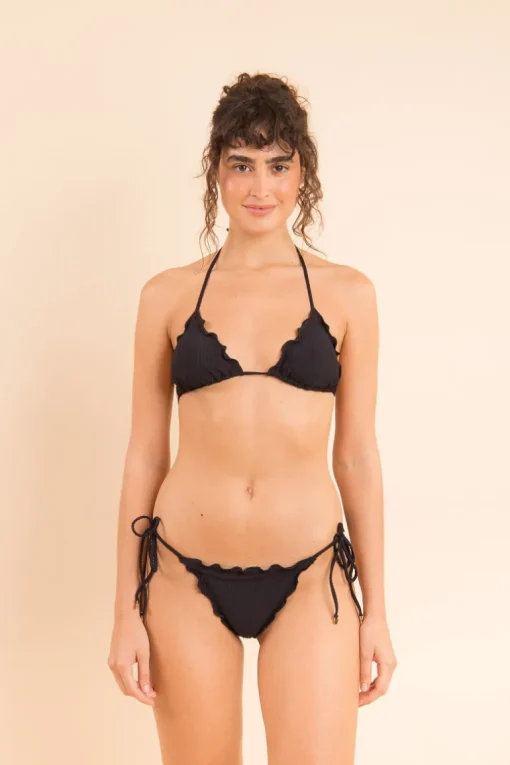 Bottom Dots-Black Frufru-Comfy