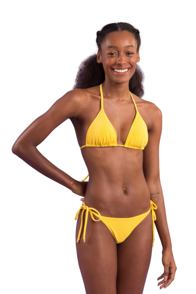 Bottom Malibu-Yellow Cheeky-Tie