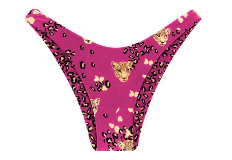 Bottom Roar-Pink High-Leg