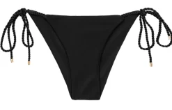 Bottom Shimmer-Black Cheeky-Rope