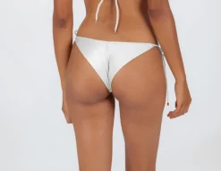 Bottom Shimmer-White Cheeky-Rope
