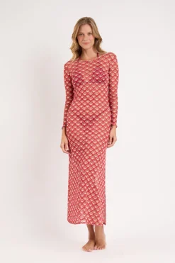Floral-Scales Dress Lucy