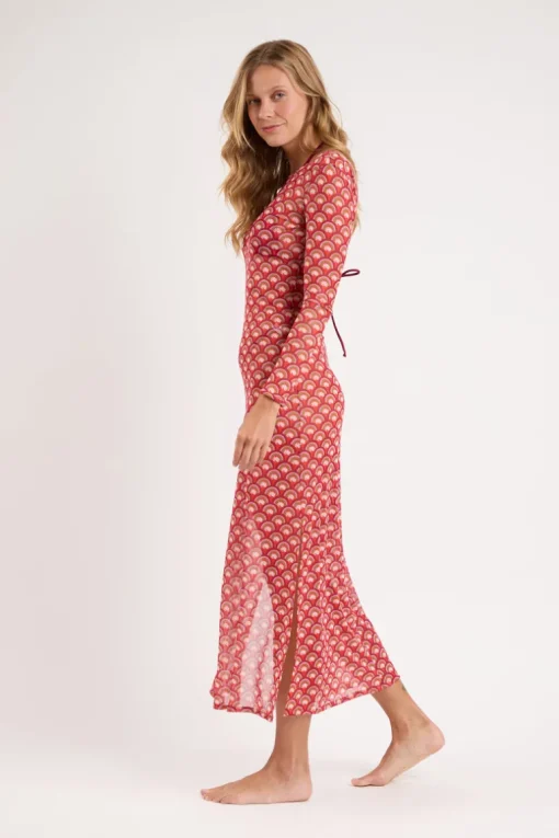 Floral-Scales Dress Lucy