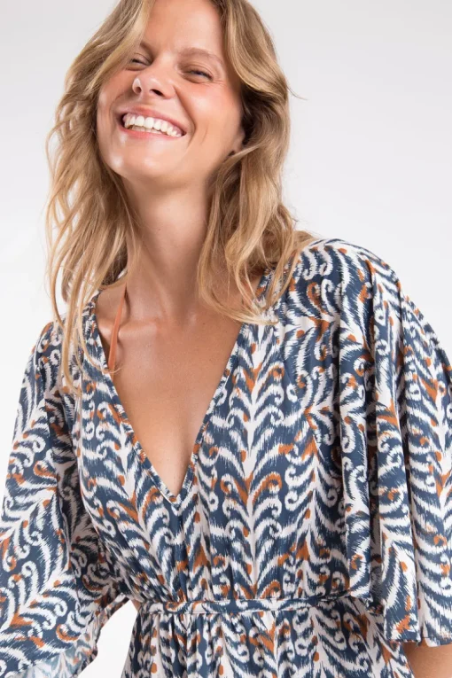 Ikat Mini Dress