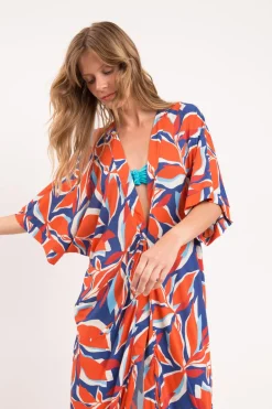 Leaves Long Dress