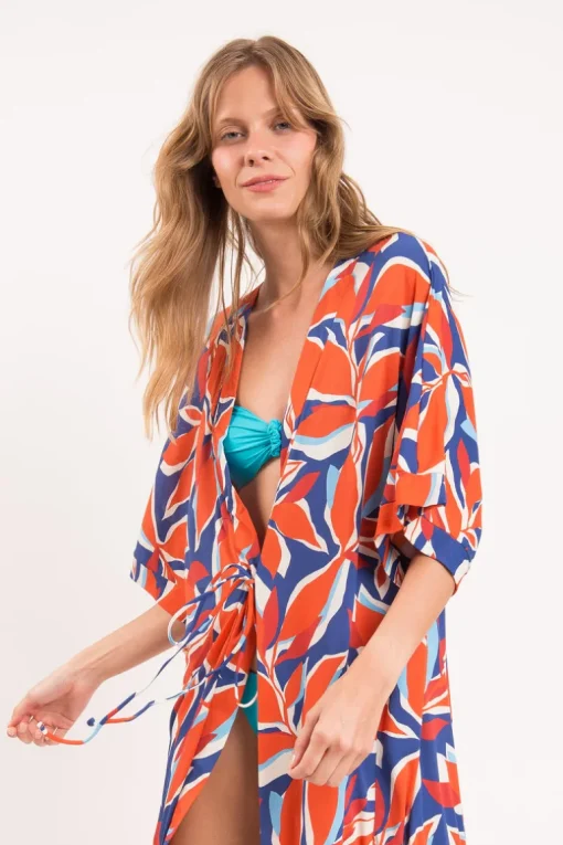 Leaves Long Dress