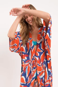 Leaves Long Dress