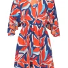 Leaves Mini Dress