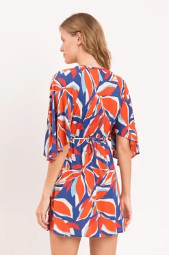 Leaves Mini Dress