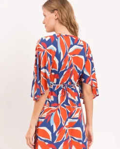 Leaves Mini Dress
