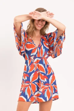 Leaves Mini Dress