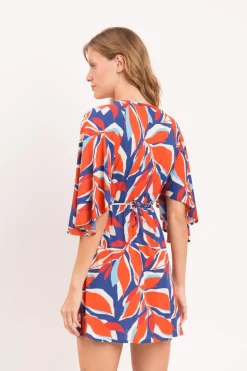 Leaves Mini Dress