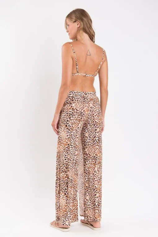 Leopard Wide Pants