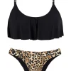 Leopardo Black Babado