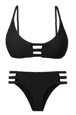 Set Bora-Black Bra-Trio Madrid-Trio