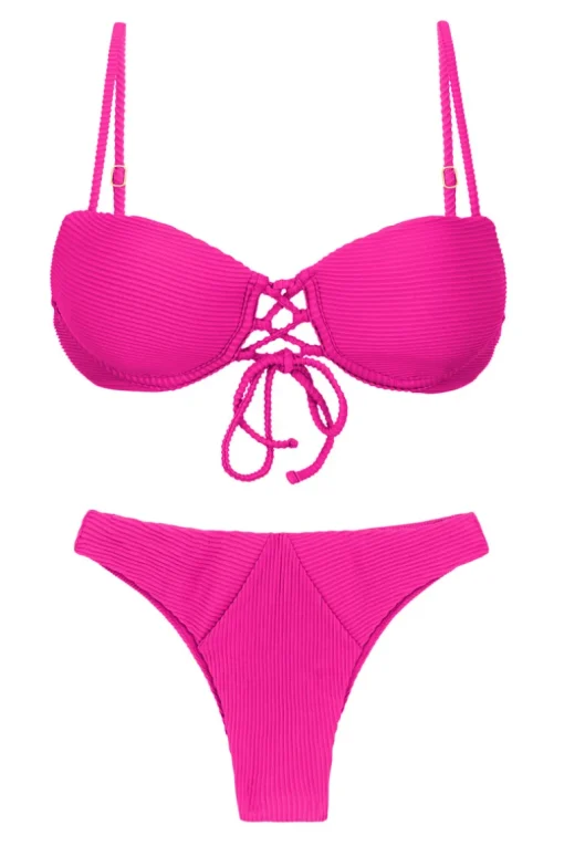 Set Cotele-Amaranto Balconet-Pushup Lisboa