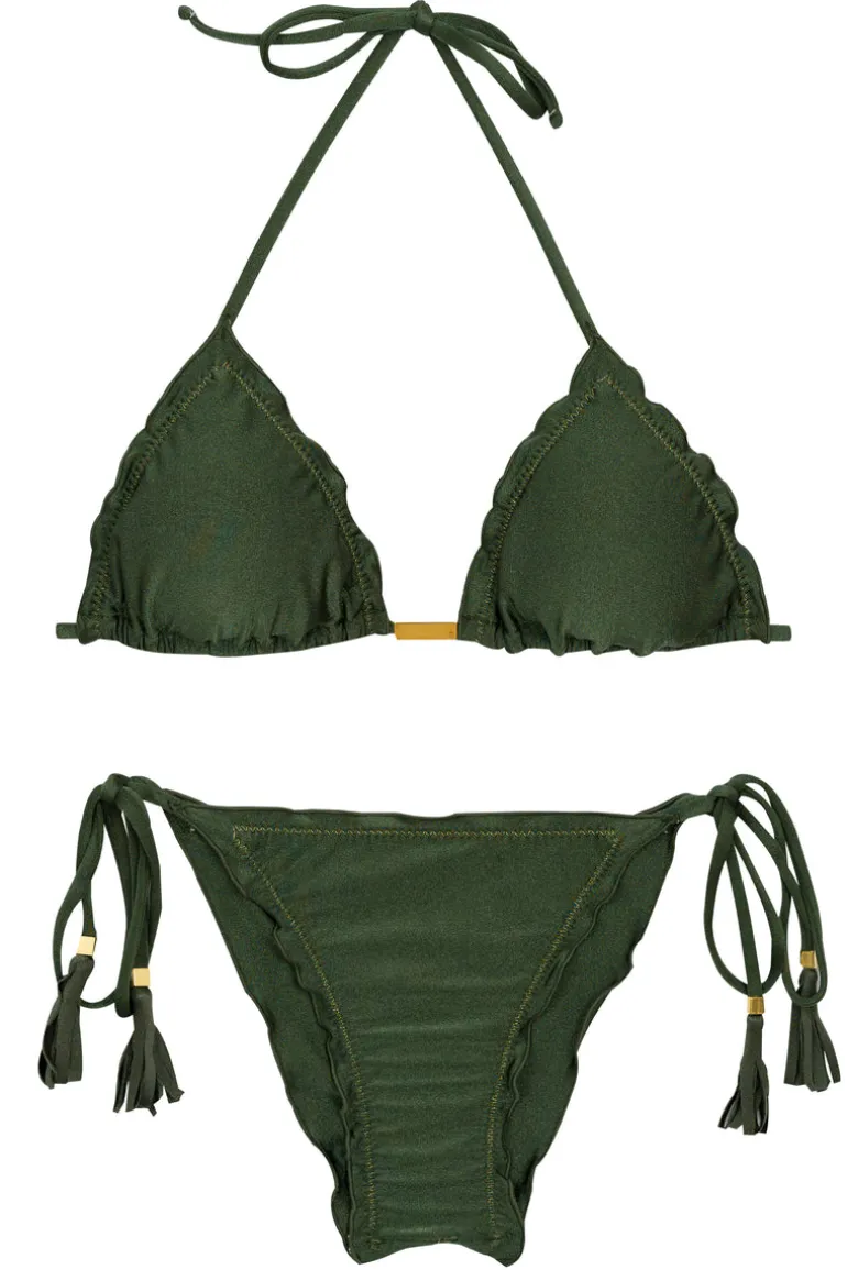 Set Croco Tri Frufru