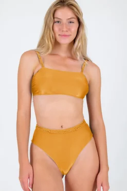 Set Damasco Bandeau-Reto Hotpants