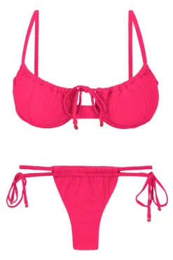 Set Dots-Virtual-Pink Balconet-Tie Pipa