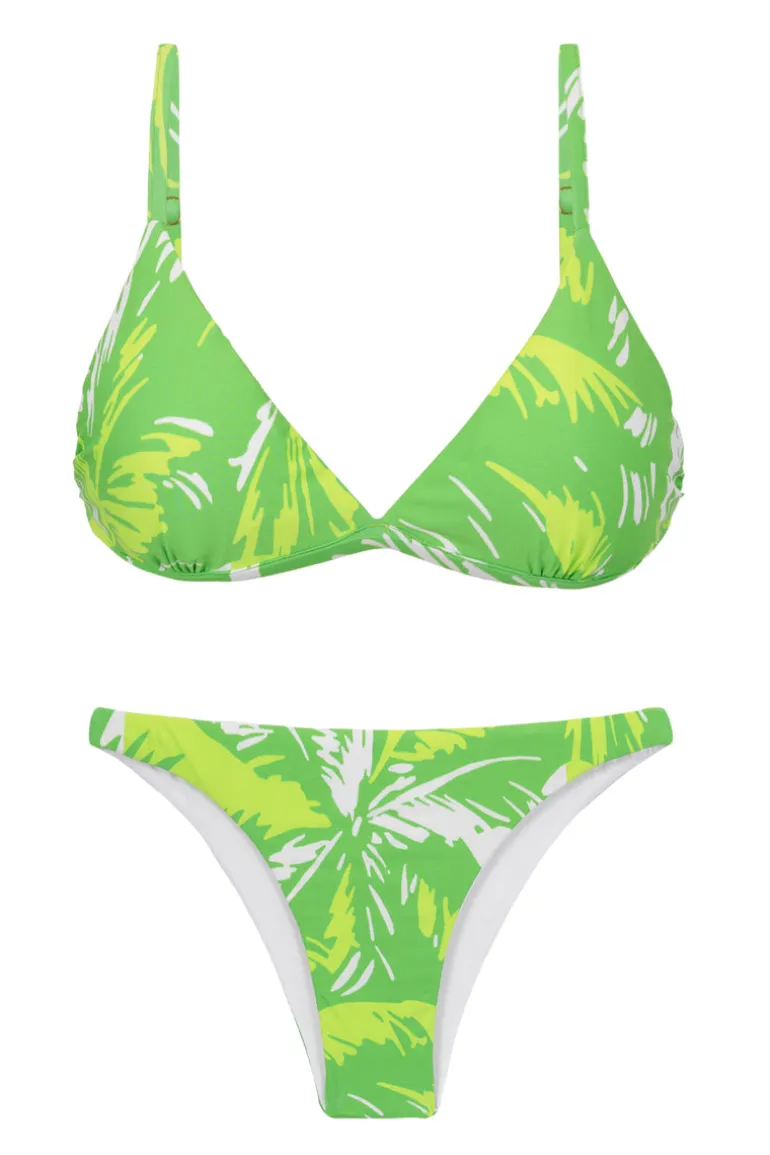 Set Green-Palms Tri-Fixo Leblon