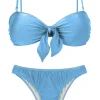 Set Shimmer-Baltic-Sea Bandeau-Knot Essential