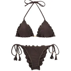 Set Shimmer-Coffee Frufru
