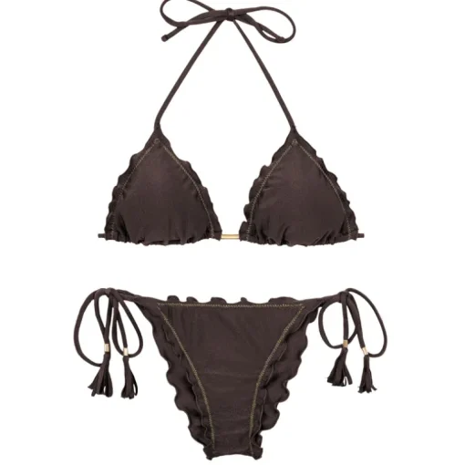 Set Shimmer-Coffee Frufru