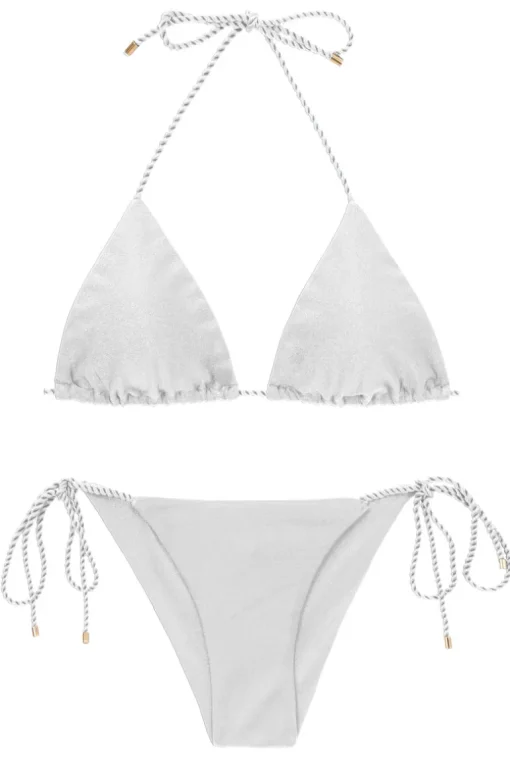 Set Shimmer-White Tri-Inv Cheeky-Tie
