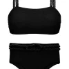 Set St-Tpz-Black Reto Hotpant-High