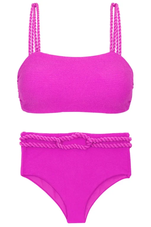 Set St-Tpz-Pink Reto Hotpant-High