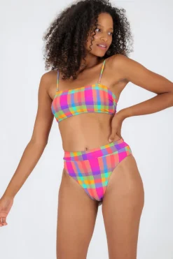 Set Tulip-Garden Bandeau-Reto Hotpant-Cos