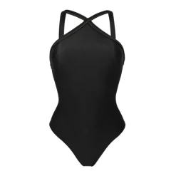 Shimmer-Black High-Neck