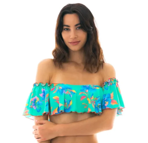 Top Acqua Flora Babado