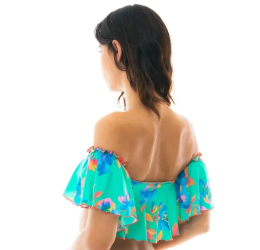Top Acqua Flora Babado