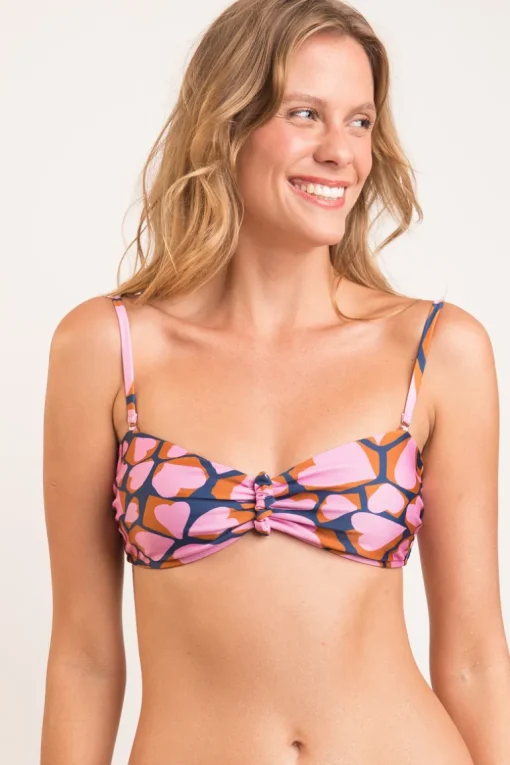 Top Amore-Pink Bandeau-Crispy