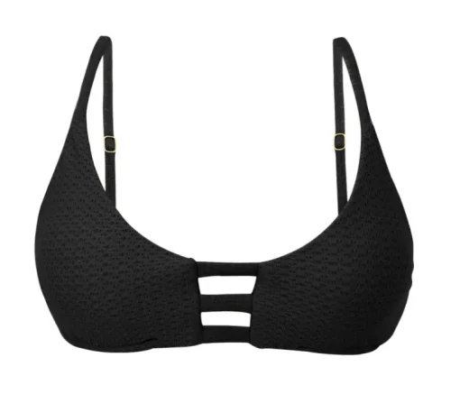 Top Bora-Black Bra-Trio