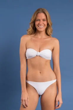 Top Bora-White Bandeau-Joy