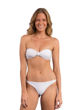 Top Bora-White Bandeau-Joy