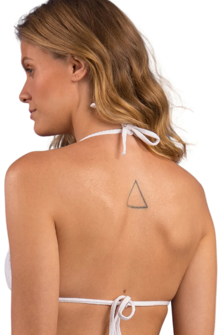 Top Bora-White Tri-Inv