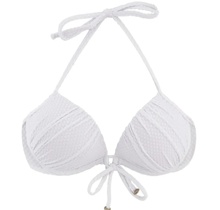 Top Cloque Branco Balconet