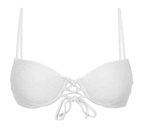 Top Cotele-Branco Balconet-Pushup