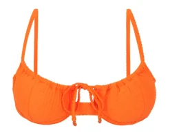 Top Dots-Orange Balconet-Tie