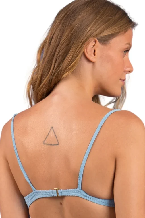 Top Dots-Sky Balconet-Tie