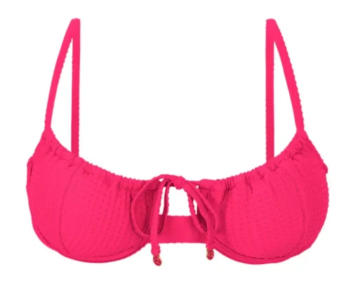 Top Dots-Virtual-Pink Balconet-Tie