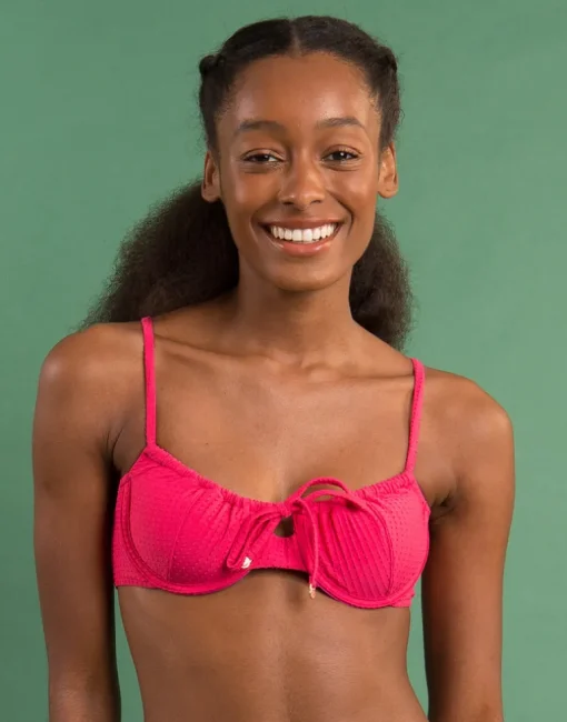 Top Dots-Virtual-Pink Balconet-Tie