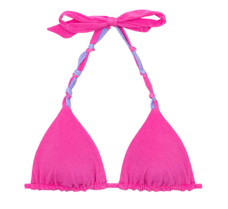 Top Malibu-Rosa Tri-Rev