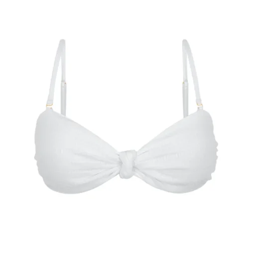 Top Memphis-White Bandeau-Joy