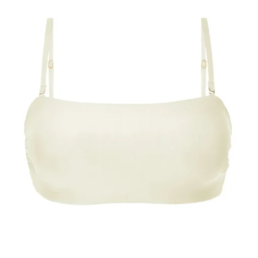 Top Off-White Bandeau-Reto