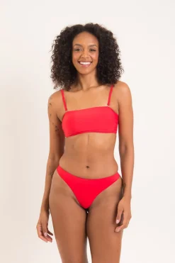 Top Rouge Bandeau-Reto