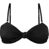 Top Shimmer-Black Bandeau-Joy